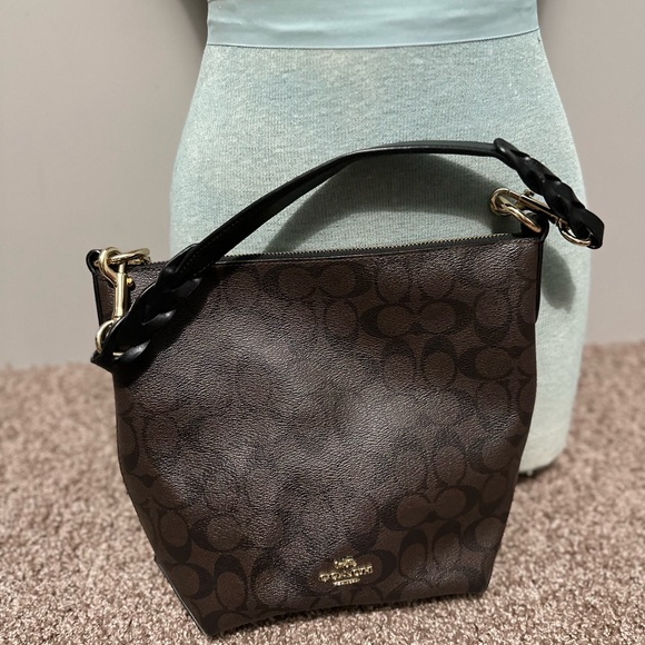Coach Brown Signature Women's Bag - Picture 3 of 7